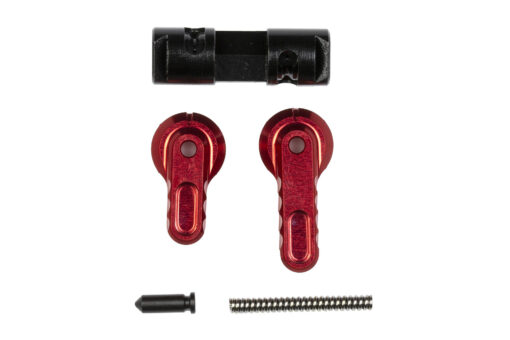 Battle Arms Lightweight Ambidextrous Safety Selector Reversible 90/60 - Red - Black Rifle Depot