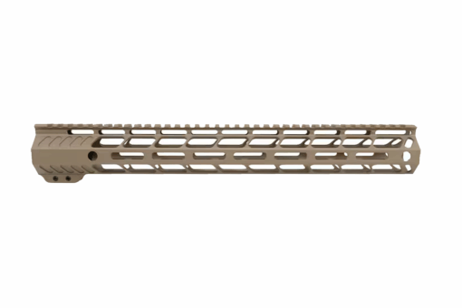Superlite Free Float M-LOK QD AR-15 Handguard - FDE, 15 - Black Rifle Depot