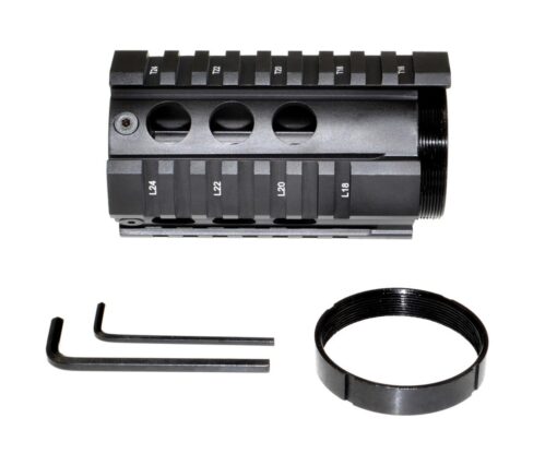 Presma Picatinny Quad Rail - 4 - Black Rifle Depot
