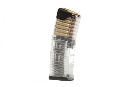 Lancer L5AWM AR15 15/30 15rd Magazine - Translucent Clear - Black Rifle Depot