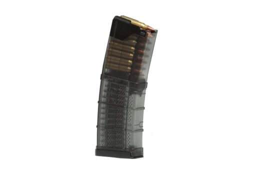 Lancer L5AWM AR15 15/30 15rd Magazine - Translucent Smoke - Black Rifle Depot
