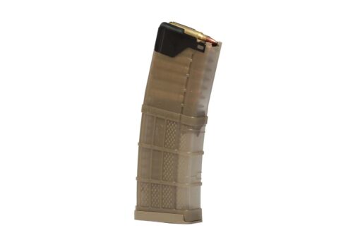 Lancer L5AWM AR15 15/30 15rd Magazine - Translucent FDE - Black Rifle Depot
