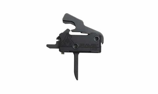 Rise Armament RAVE 140 Drop-in Trigger Flat / Curved - Flat, Black - Black Rifle Depot