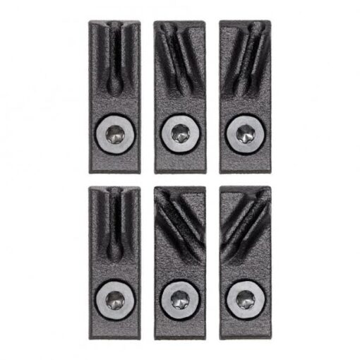 Emissary Development M-LOK Rails Cable Clip - 6A Pack - Black Rifle Depot
