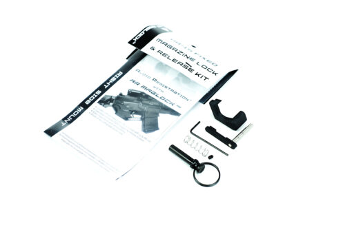 AR MAGLOCK AR-15 Gen 4 Fixed Magazine Lock and Release Solution - With Steel EZ Pull Takedown Pin - Black Rifle Depot
