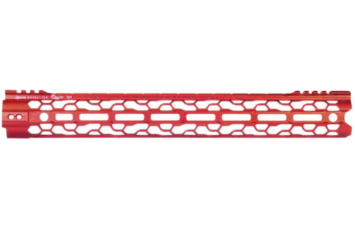 ODIN Works O2 Lite M-LOK Handguard - 15.5", Red - Black Rifle Depot