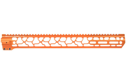 ODIN Works M-LOK Ragna Handguard - 17.5, Orange - Black Rifle Depot