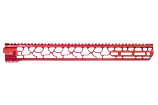 ODIN Works M-LOK Ragna Handguard - 17.5, Red - Black Rifle Depot