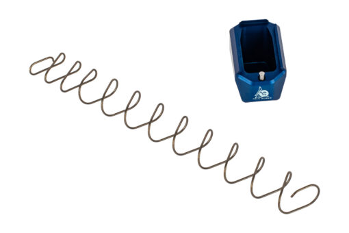 ODIN Works +5 Pistol Magazine Base - Glock G17/G19 - Blue - Black Rifle Depot