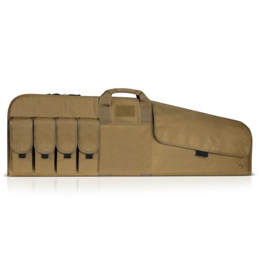 Savior Equipment Patriot Single Scoped Rifle Bag - Padded Handle w/ Shoulder Sling - Tan, 36" - Black Rifle Depot