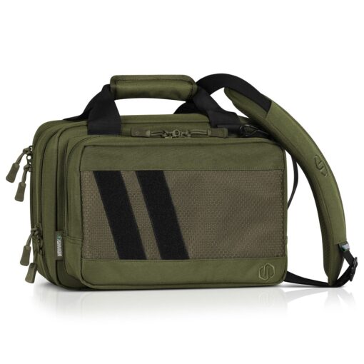 Savior Equipment Specialist Mini Range Bag, w/ 2x Hook & Loop Triple Magazine Holder & Accessories Case, Oversize Shoulder Pad - OD Green - Black Rifle Depot