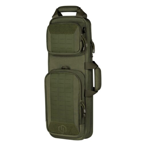 Savior Equipment Urban Takedown Single Rifle Bag - For PC Carbine, Takedown 10/22, Dissassembled AR w/ 2 Backpack Strap, 27" Long - OD Green - Black Rifle Depot