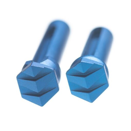Tyrant Designs TD-AR15TP AR Enhanced Takedown Pins - Blue - Black Rifle Depot