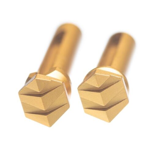 Tyrant Designs TD-AR15TP AR Enhanced Takedown Pins - Gold - Black Rifle Depot