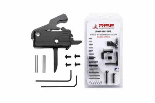 Rise Armament RAVE 140 Drop-in Trigger + LPK - Flat - Black Rifle Depot