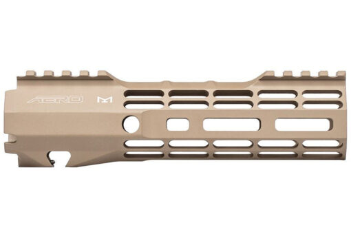 Aero Precision ATLAS S-ONE Free Float M-LOK Handguard - FDE, 7.3 - Black Rifle Depot