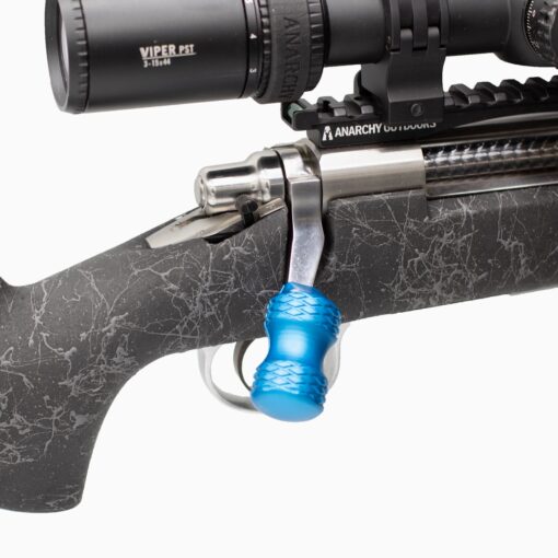 Anarchy Outdoors Clamp-On Bolt Knob - Blue - Black Rifle Depot
