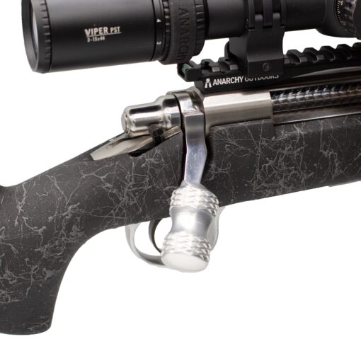 Anarchy Outdoors Clamp-On Bolt Knob - Clear Anodized - Black Rifle Depot