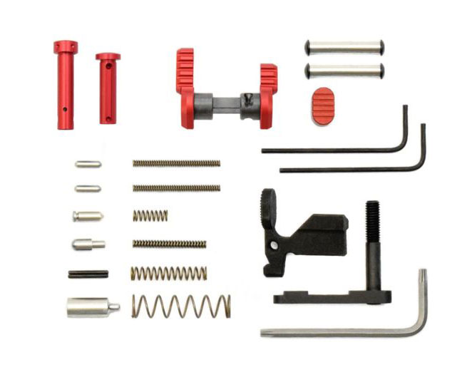 armaspec-ar-10-gun-builders-stainless-lower-parts-kit-red