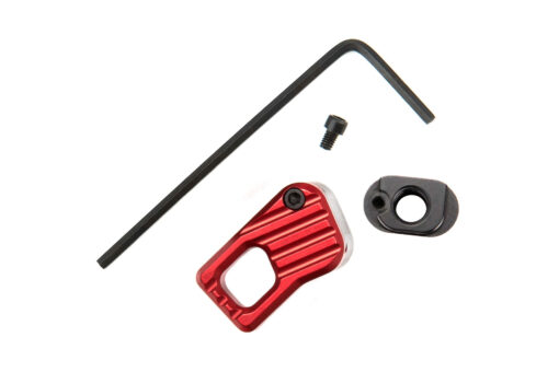 Battle Arms Enhanced Modular Magazine Release - Red, Large - Black Rifle Depot