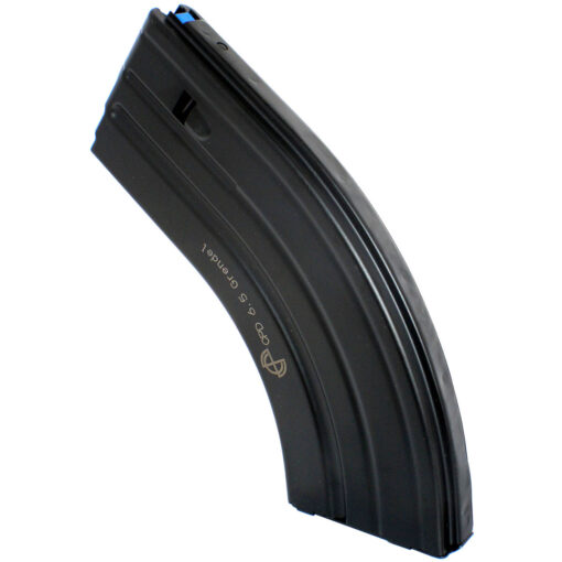 DURAMAG Stainless Steel 26-Round AR-15 Magazine - 6.5 Grendel - Blue Follower - Black Rifle Depot