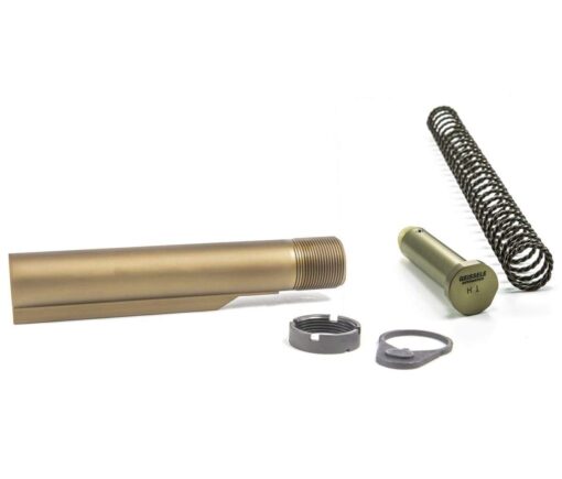Geissele Premium MIL-SPEC Buffer Tube Assembly with Super 42, H1, 7075-T6, AR-15/M4 - DDC - Black Rifle Depot