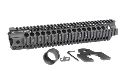 Midwest Industries AR-15 CRT Series Quad Rail Handguard - 12.625 - Black Rifle Depot