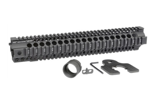 Midwest Industries AR-15 CRT Series Quad Rail Handguard - 14 - Black Rifle Depot