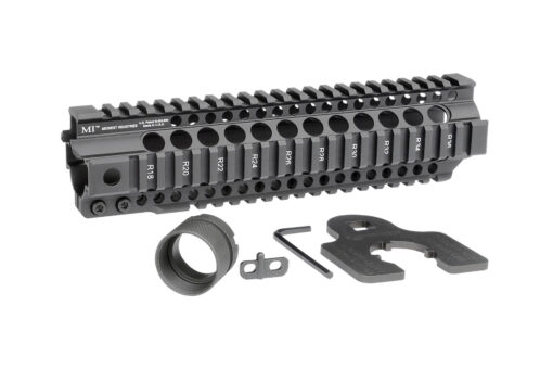 Midwest Industries AR-15 CRT Series Quad Rail Handguard - 9.5 - Black Rifle Depot
