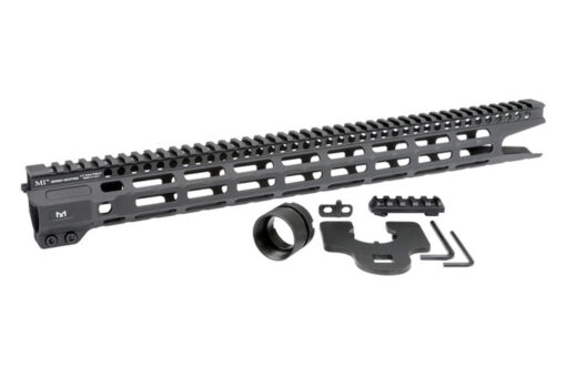 Midwest Industries AR-15 M-LOK Free-Float Combat Rail Handguard - 17.5 - Black Rifle Depot