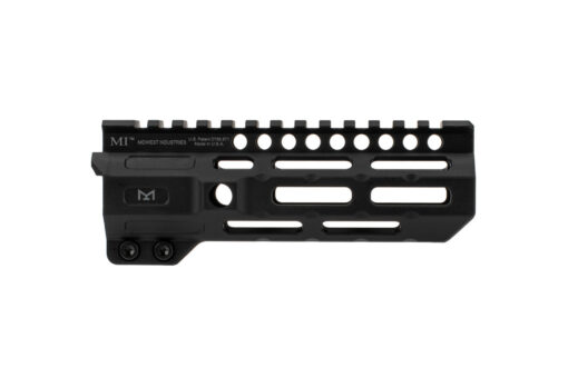 Midwest Industries AR-15 M-LOK Free-Float Combat Rail Handguard - 6 - Black Rifle Depot