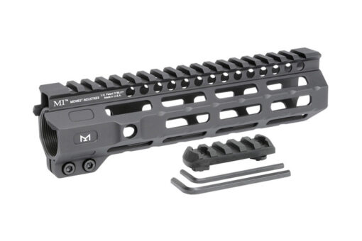 Midwest Industries AR-15 M-LOK Free-Float Combat Rail Handguard - 8 - Black Rifle Depot