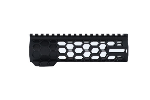 Free Float M-LOK Hexcut Handguard - 15 - 7 - Black Rifle Depot