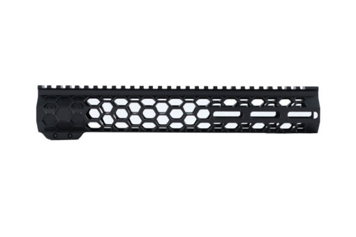 Free Float M-LOK Hexcut Handguard - 15 - 12 - Black Rifle Depot