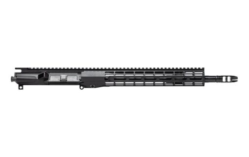 M4E1 Threaded Complete Upper, 14.5" 5.56 Mid-Length Barrel w/ Pinned Epsilon 556SL, 12" M-LOK ATLAS R-ONE HG - Anodized Black - Black Rifle Depot