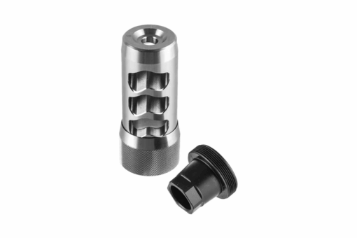 Area 419 Hellfire Self Timing Muzzle Brake w/ Adapter - Black Rifle Depot