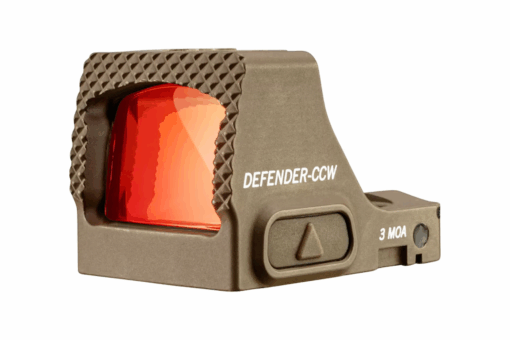 Vortex Defender-CCW 3 MOA Red Dot Sight - Tan - Black Rifle Depot
