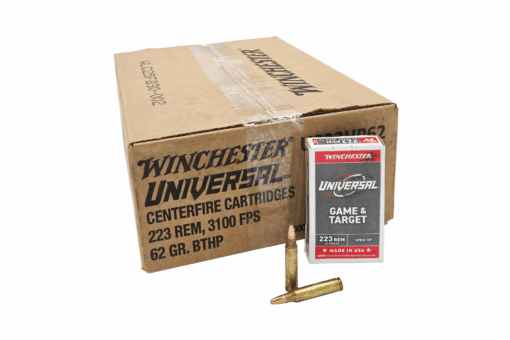 Winchester .223 Remington 62gr FMJ Open Tip - 1000 round case - Black Rifle Depot