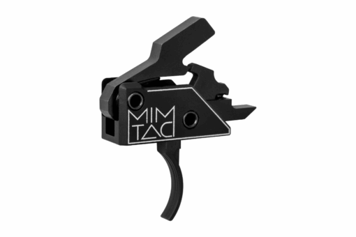 MIMTAC Drastic AR-15 Drop-In Single Stage Trigger - 3.5lb - Curved, Black - Black Rifle Depot