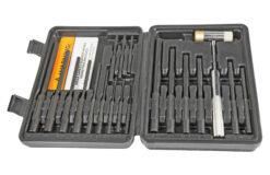 Wheeler Master Roll Pin Punch Set