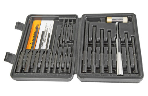 Wheeler Master Roll Pin Punch Set - Black Rifle Depot