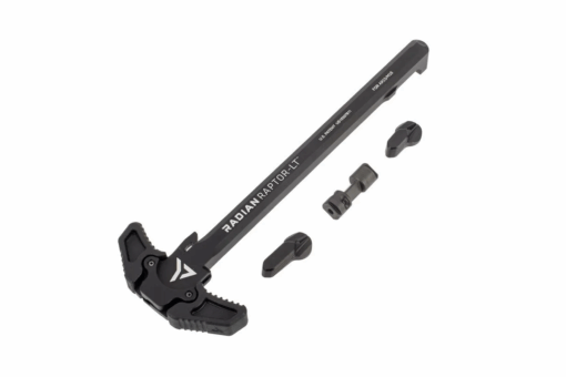 Radian Raptor-LT/Talon Charging Handle Safety Combo - Black - Black Rifle Depot