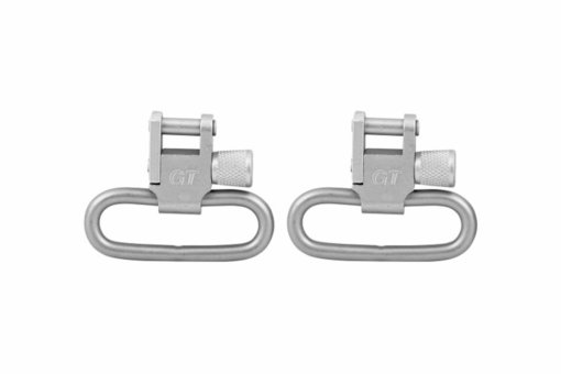 GrovTec 1.25" Locking Swivel Set - Nickel Plated - Black Rifle Depot