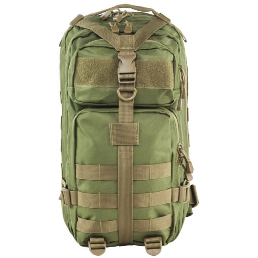VISM Small Backpack - Green w/ Tan Trim - Black Rifle Depot