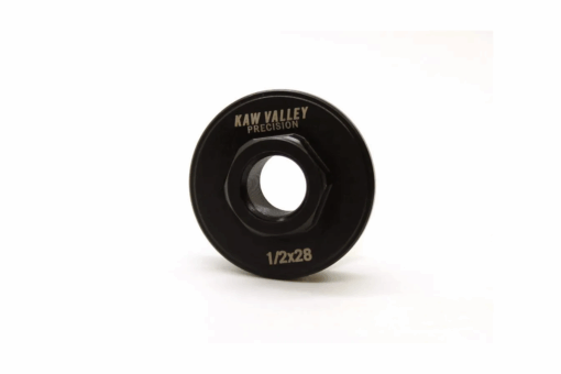 Kaw Valley Precision Direct Thread HUB Mount - 1.375"x24 - 1/2x28 - Black Rifle Depot