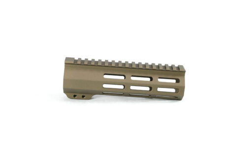 Free Float M-LOK Handguard - 7, Burnt Bronze - 