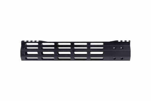 Foxtrot Mike Products Ultra Light Free Float M-LOK AR-15 Handguard w/ Shaved Pic Rail - 10.5 - Black Rifle Depot