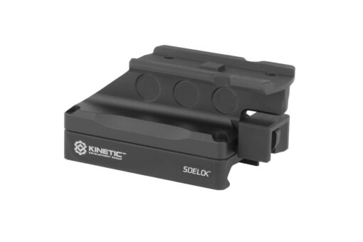 Kinetic Development Group Sidelok - Aimpoint Micro Mount - Lower 1/3 Co-Witness Black - Black Rifle Depot