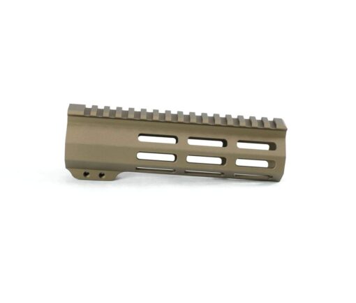 Free Float M-LOK Handguard - 7, Burnt Bronze - Black Rifle Depot