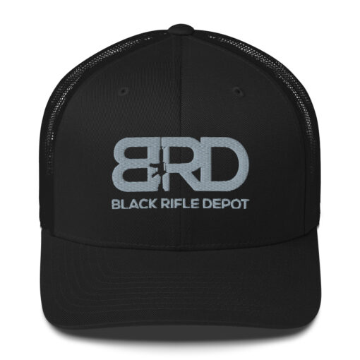 BRD Trucker Cap - Black - Black Rifle Depot